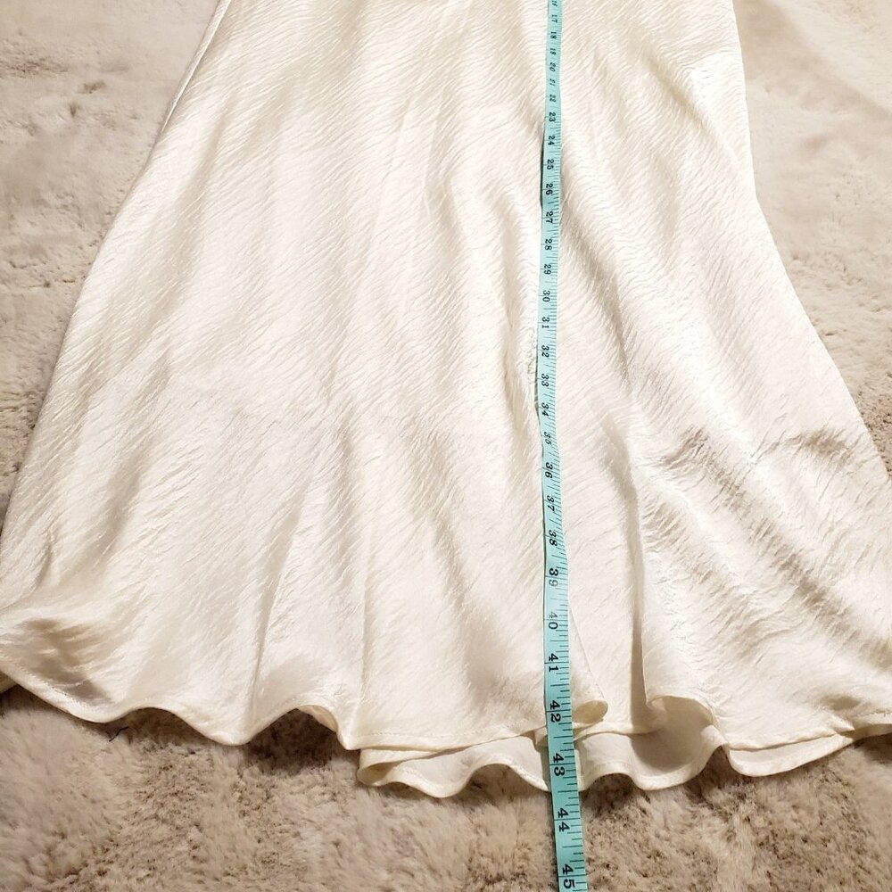 Steve Madden Slip Skirt- Cream-NWT-Size Large - Picture 6 of 9